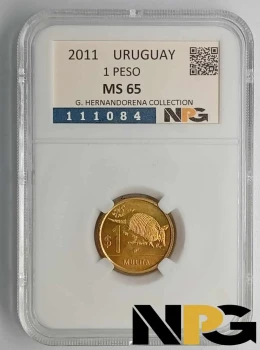2011 Uruguay 1 Peso