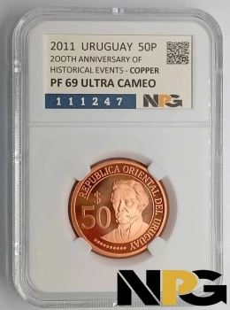 2011 Uruguay 50 Pesos