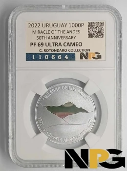 2022 Uruguay 1000 Pesos