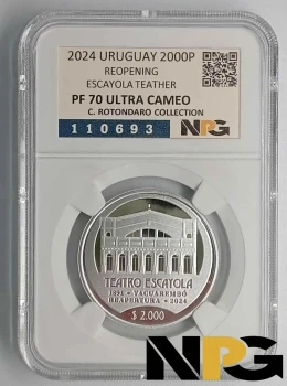 2024 Uruguay 2000 Pesos Teatro Escayola