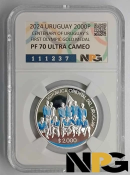 2024 Uruguay 2000 Pesos
