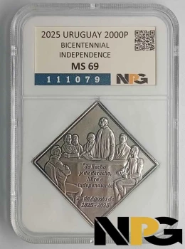 2025 Uruguay 2000 Pesos