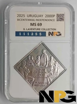 2025 Uruguay 2000 Pesos