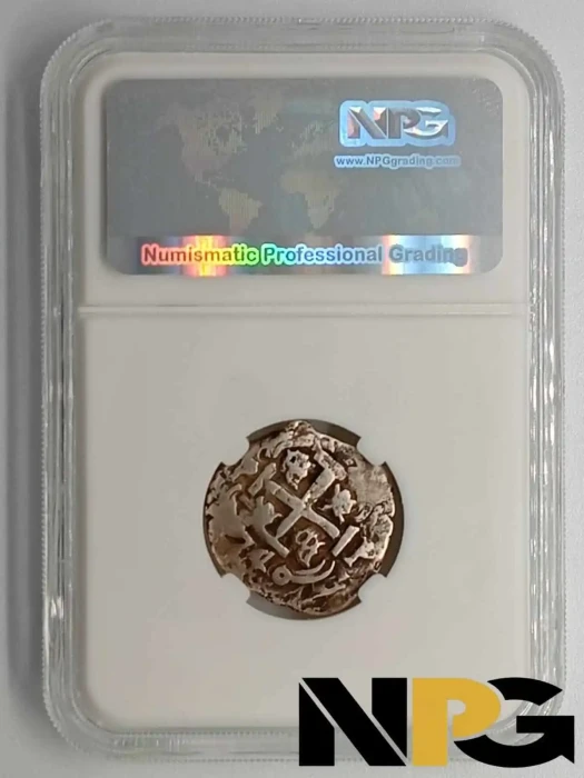 1740pts P Bolivia 2 Reales 1 - Bolivia