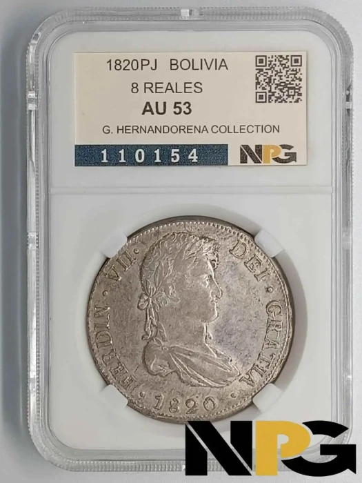 1820PJ Bolivia 8 Reales