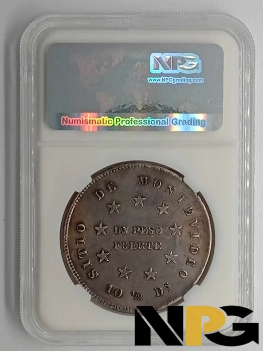 1844 Uruguay 1 Peso -  1 - Uruguay