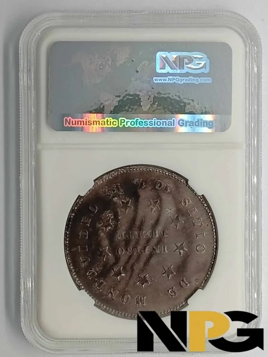 1844 Uruguay 1 Peso -  1 - Uruguay