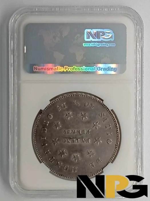 1844 Uruguay 1 Peso -  1 - Uruguay