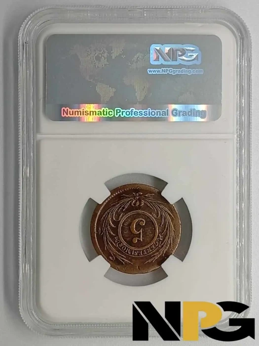 1854 Uruguay 5 Centesimos -  1 - Uruguay