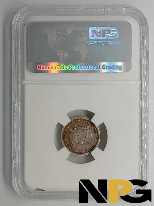 1877a Uruguay 10 Centesimos 21 2 1 1 - Uruguay