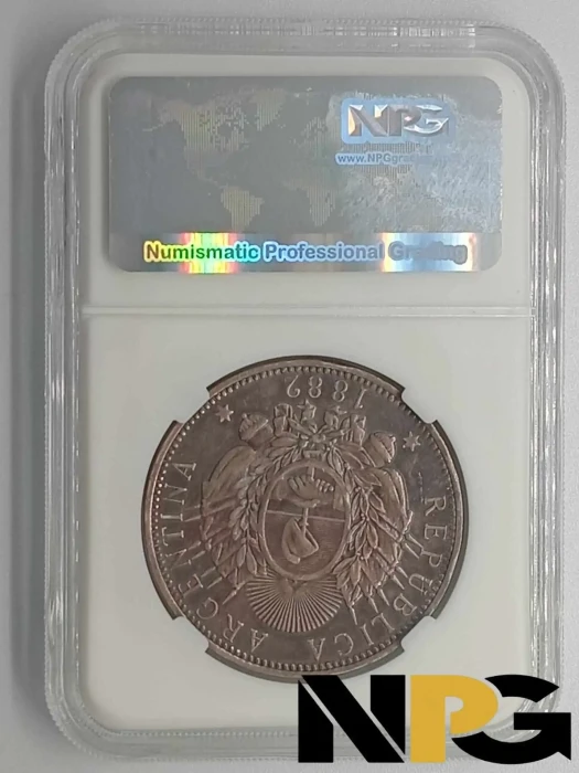 1882 Argentina 1 Peso -  1 - Argentina