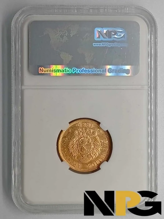 1889 Argentina 5 Pesos -  1 - Argentina