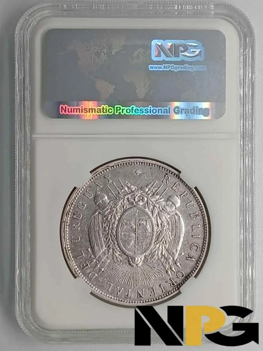 1893 Uruguay 1 Peso -  1 - Uruguay