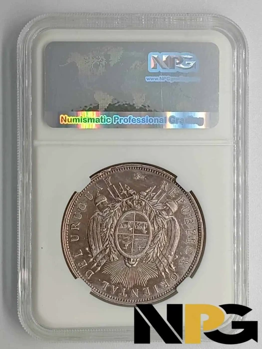 1893 Uruguay 1 Peso -  1 - Uruguay