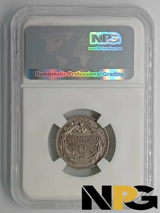 1901 Uruguay 5 Centesimos -  1 - Uruguay