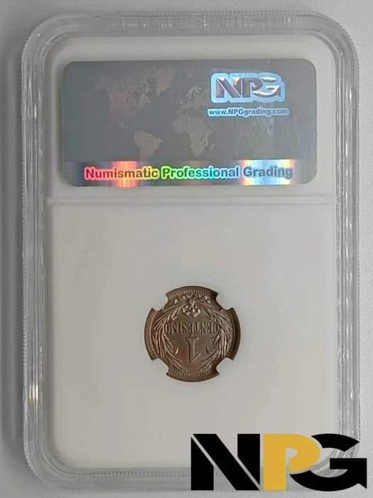 1901a Uruguay 1 Centesimo 1 - Uruguay