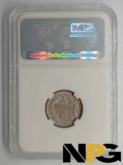 1901a Uruguay 2 Centesimos 1 - Uruguay