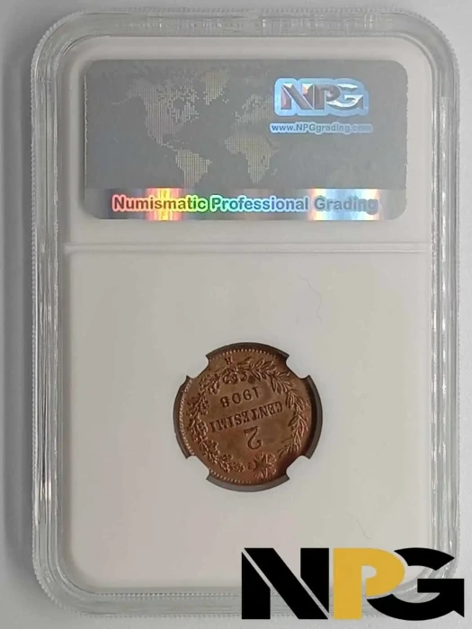 1908r Italy 2 Centesimi 1 - Italy