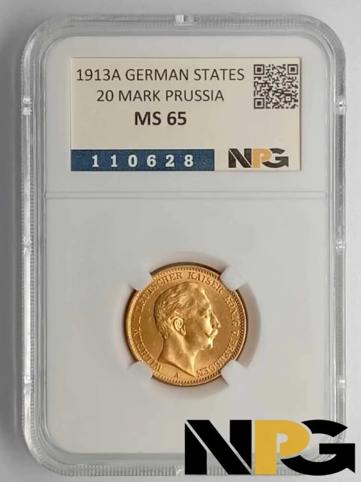 1913A GERMAN STATES  20 Mark Prussia