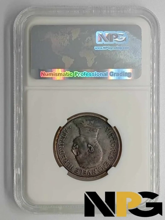 1914r Italy 2 Lire 1 - Italy