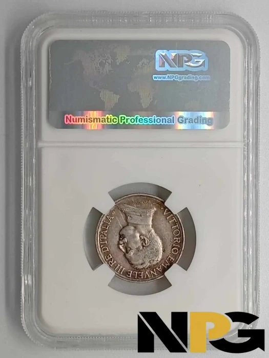 1915r Italy 1 Lire 1 - Italy