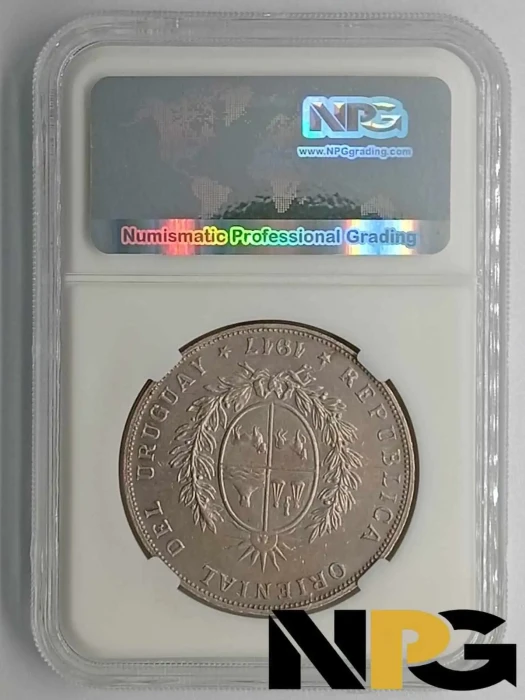 1917 Uruguay 1 Peso 1 - Uruguay