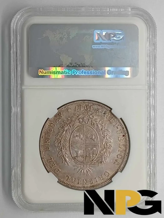 1917 Uruguay 1 Peso -  1 - Uruguay