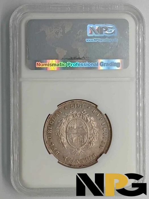 1917 Uruguay 50 Centesimos -  1 - Uruguay