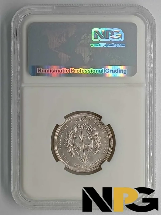 1920s Uruguay 20 Centesimos -  1 - Uruguay