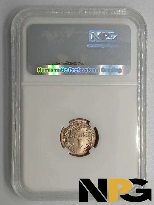 1924 Uruguay 1 Centesimo -  1 - Uruguay