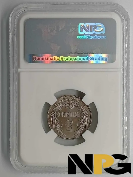 1924 Uruguay 5 Centesimos -  1 - Uruguay