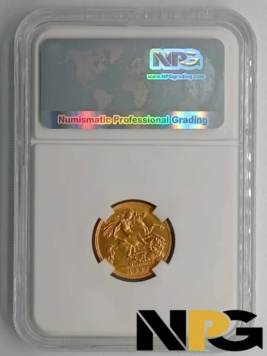 1925 South Africa 1 2 Sovereign - South Africa