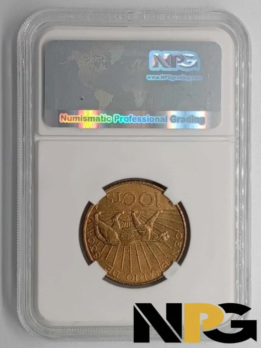 1930 Uruguay 10 Centesimos -  1 - Uruguay