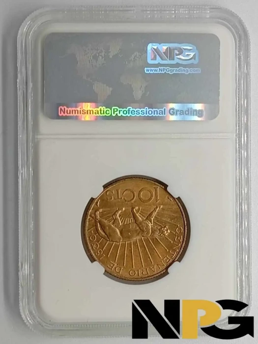 1930 Uruguay 10 Centesimos -  1 - Uruguay