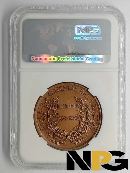 1930 Uruguay Uruguay Republic Centennial Medal - Uruguay