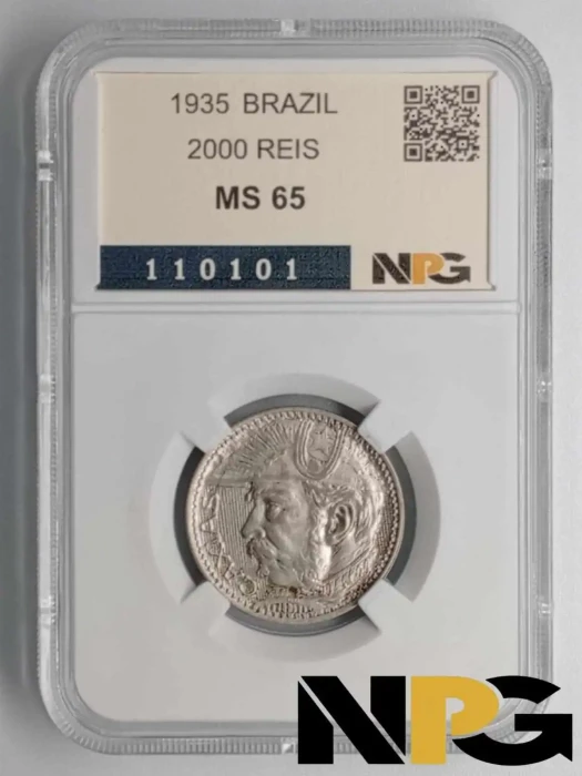 1935 Brazil 2000 Reis