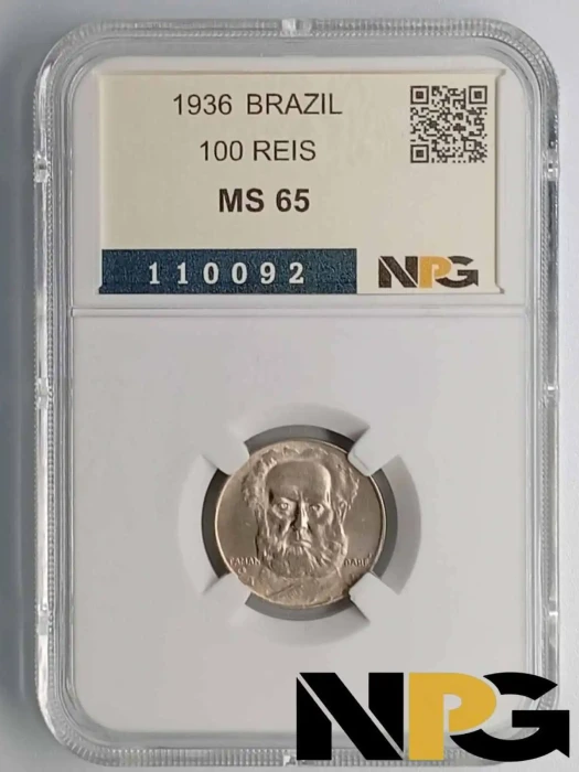 1936 Brazil 100 Reis