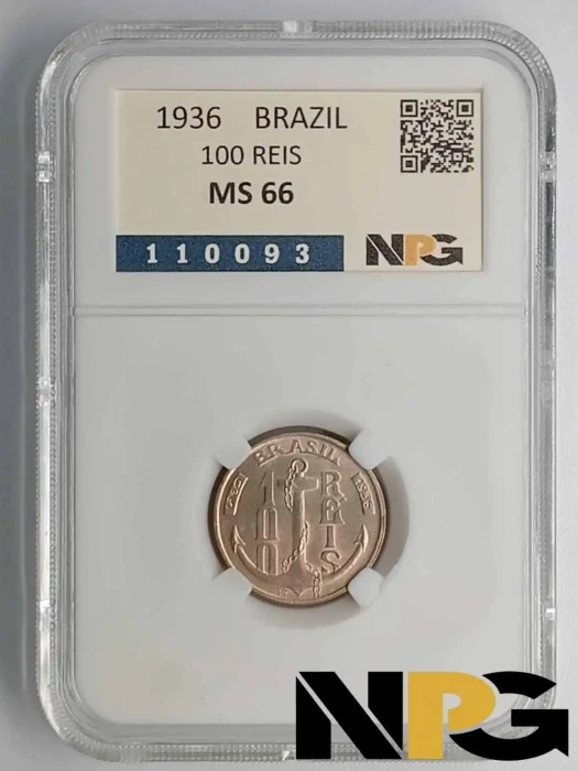 1936 Brazil 100 Reis