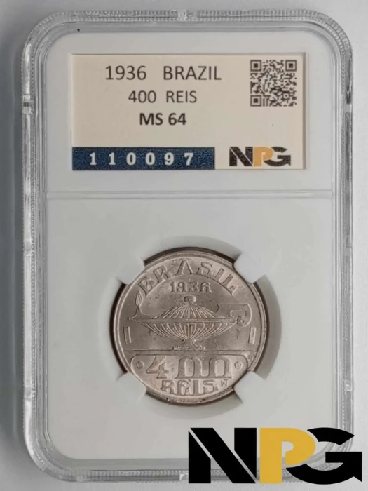 1936 Brazil 400 Reis