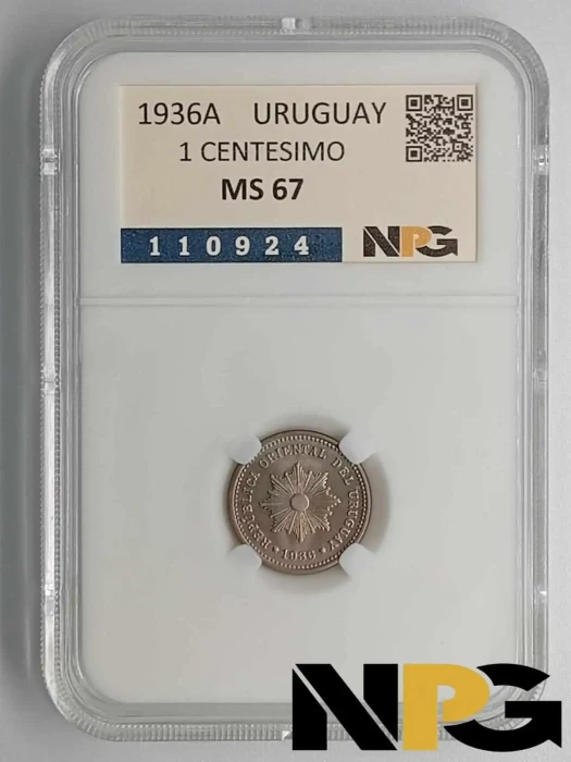 1936A Uruguay 1 Centesimo