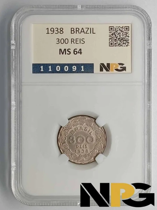 1938 Brazil 300 Reis
