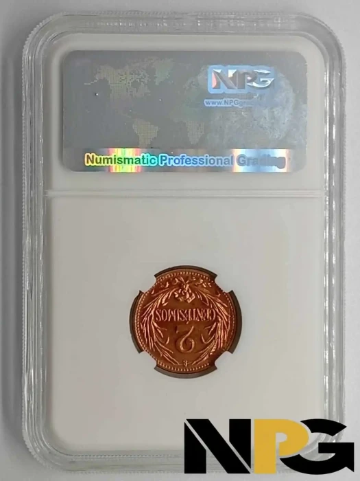 1943so Uruguay 2 Centesimos 1 - Uruguay