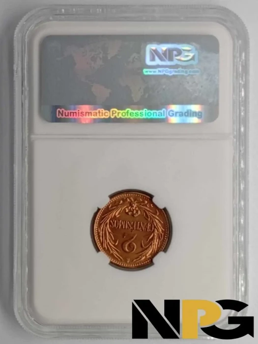 1944 Uruguay 2 Centesimos -  1 - Uruguay