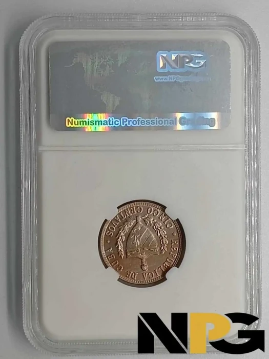 1946 Cuba 5 Centavos -  1 - Cuba
