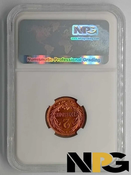 1946s Uruguay 2 Centesimos -  1 - Uruguay