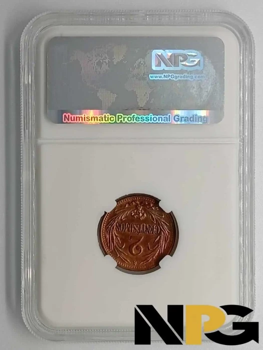 1947so Uruguay 2 Centesimos 1 - Uruguay