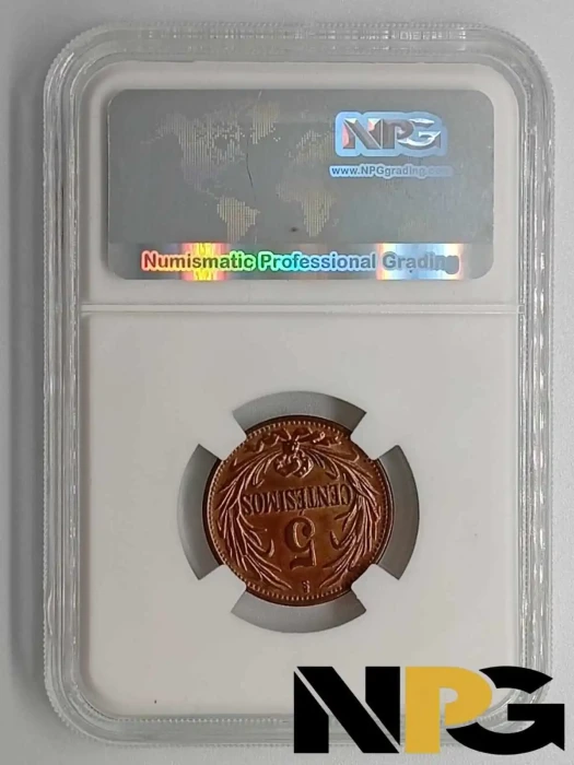 1947so Uruguay 5 Centesimos 1 - Uruguay