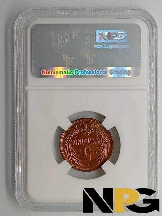 1948so Uruguay 5 Centesimos 1 - Uruguay