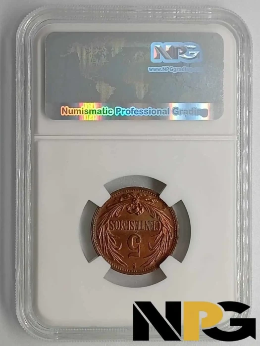 1951so Uruguay 5 Centesimos 1 - Uruguay