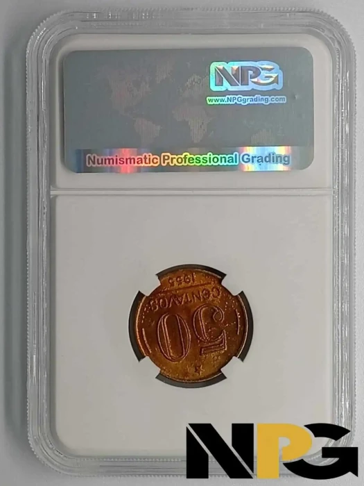 1955 Brazil 50 Centavos -  1 - Brazil